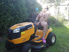 Nude in my garden