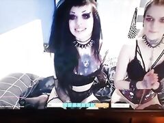 2 sexy lesbian polish girls in stockings webcam masturbation