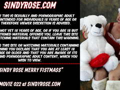 Sindy Rose Merry fistmass & happy anal prolapse year!!!