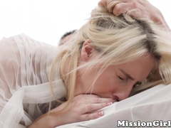 Mormon teen penetrated doggy style while pussy eating