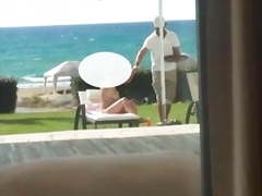 Room service by the pool!