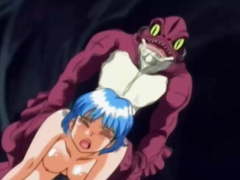 Monster Ei reingefickt - Cartoon