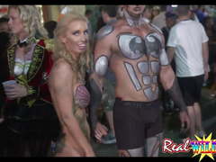 Pussy Flashers at Fantasy Fest