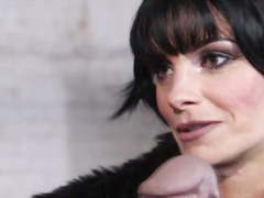 Carmen Rivera fuck guy with huge strapon