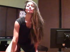 SEXY YOUNG WIFE ANAL FUCKED ON THE DESK