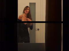 Web Find - Window Voyeur Bra Change