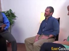 Cuckolder spunk licked