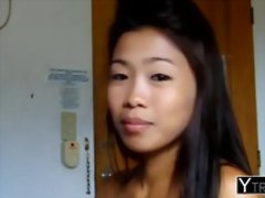 Asian bar girl first time doing amateur porn videos with foreigner