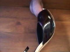 Shoefuck , cumshot in shoe , shoejob