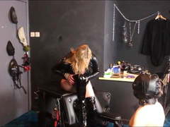 Licking My spit off My boot