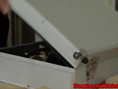 Obedient teen tiedup before anal