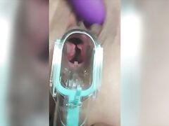 Cunt Play with Dildo and Speculum just some Fun