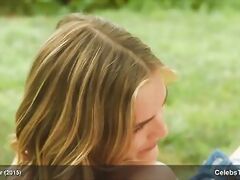 Nathalie Love sunbathing topless