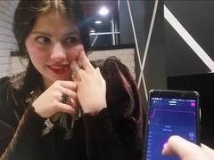 Vibrating Panties in a Restaurant