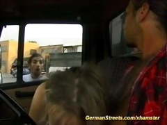 Pickup blonde german teen for DP